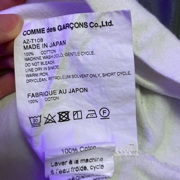Come Des Garçon Tee - Picture 3 of 3